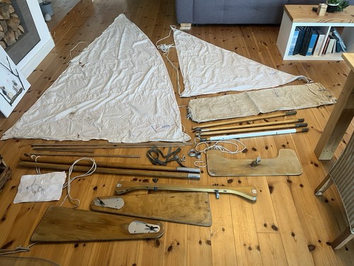 Segelanlage klepper mit - klepper,