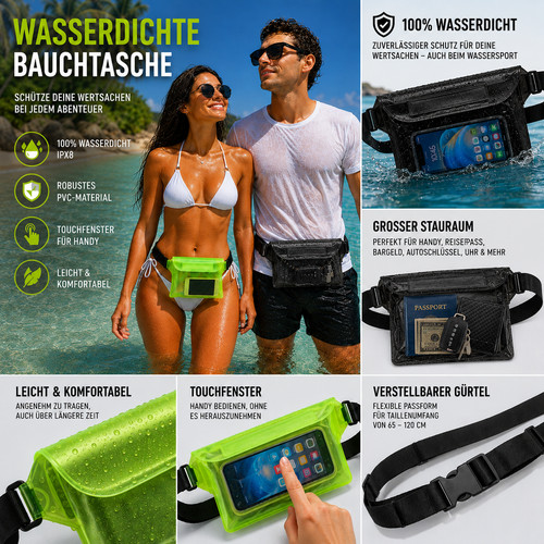 Wasserdichte schwimmtasche dry - wasserdichte,